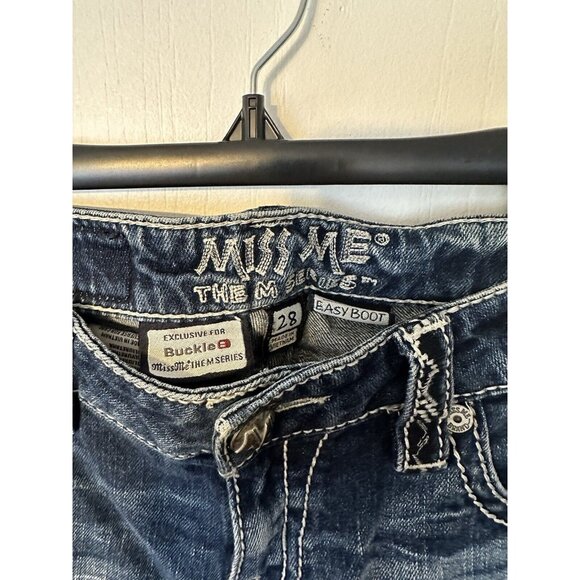 Miss Me M Series Size 28 Buckle Exclusive Jeans Boot Cut Women’s EUC - Picture 2 of 4